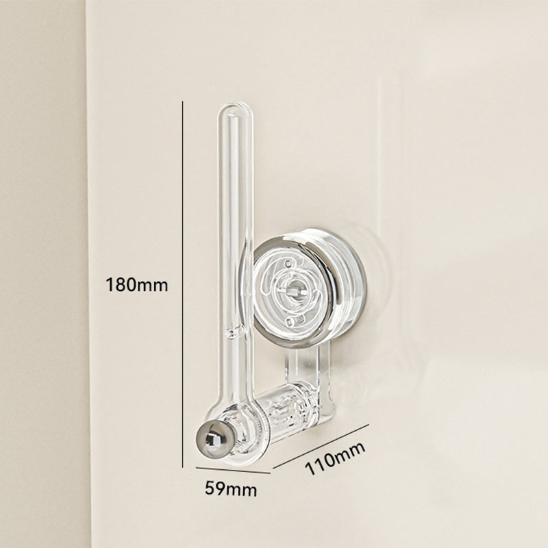 Multifunktionaler Toilettenpapierhalter mit Vakuum-Saugnapf