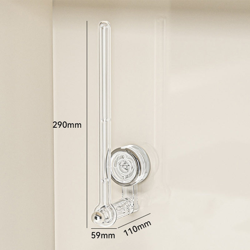 Multifunktionaler Toilettenpapierhalter mit Vakuum-Saugnapf