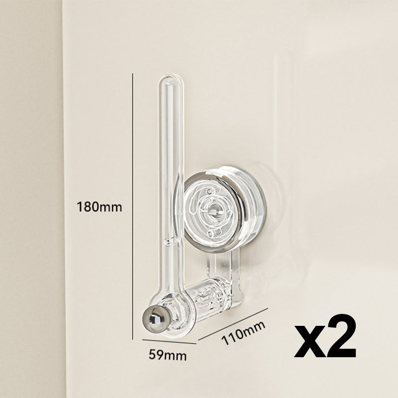 Multifunktionaler Toilettenpapierhalter mit Vakuum-Saugnapf