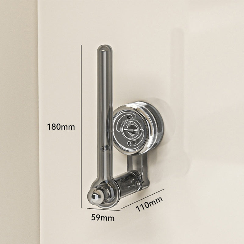 Multifunktionaler Toilettenpapierhalter mit Vakuum-Saugnapf