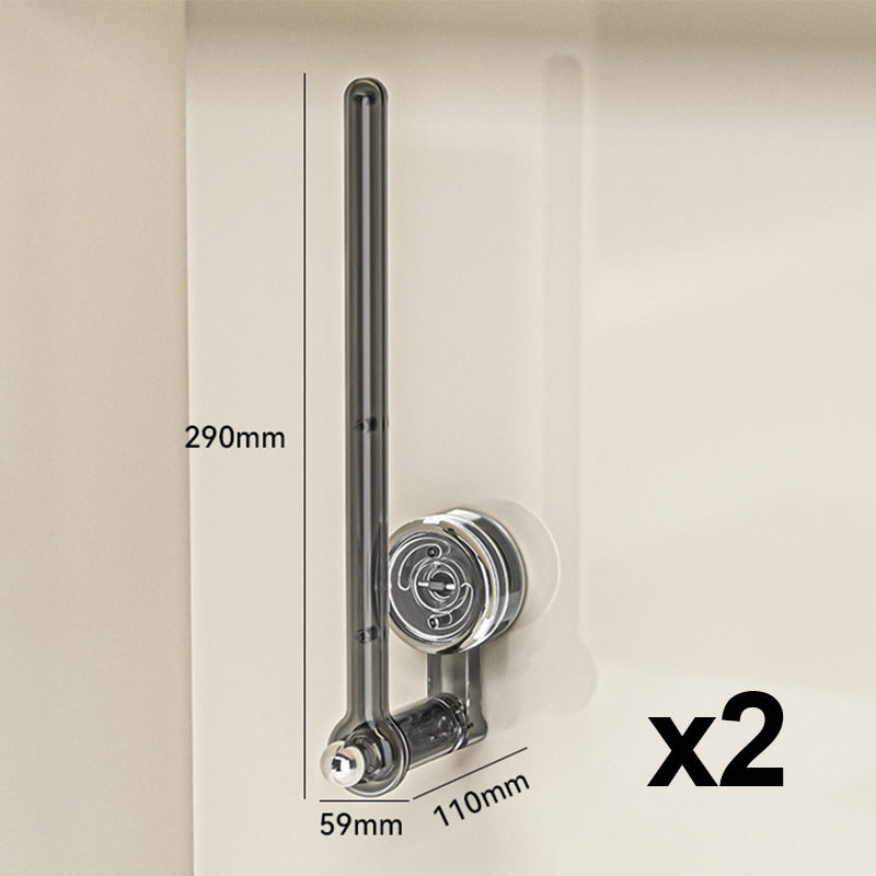 Multifunktionaler Toilettenpapierhalter mit Vakuum-Saugnapf