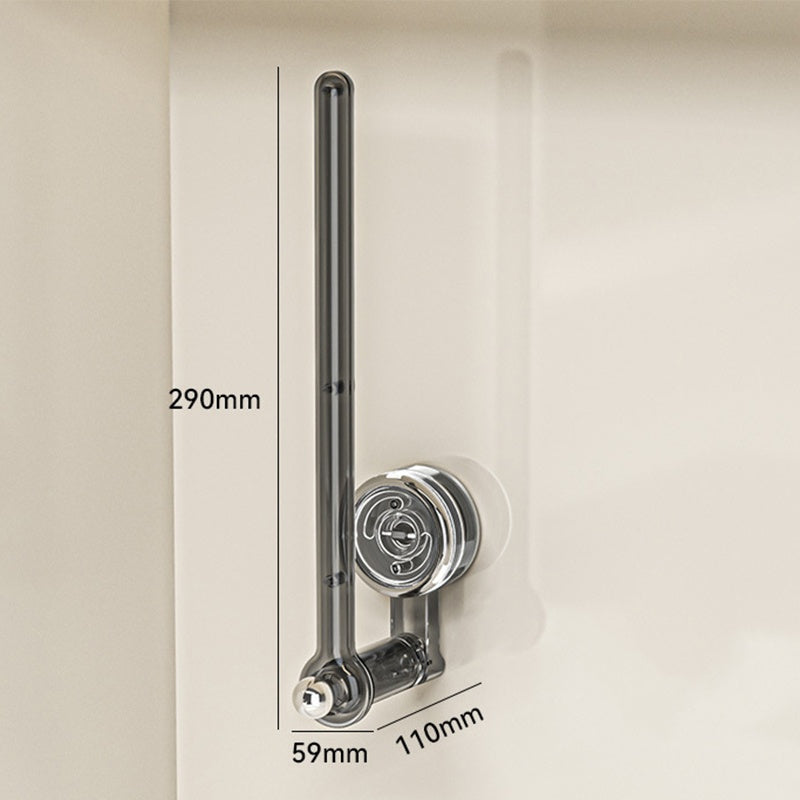 Multifunktionaler Toilettenpapierhalter mit Vakuum-Saugnapf
