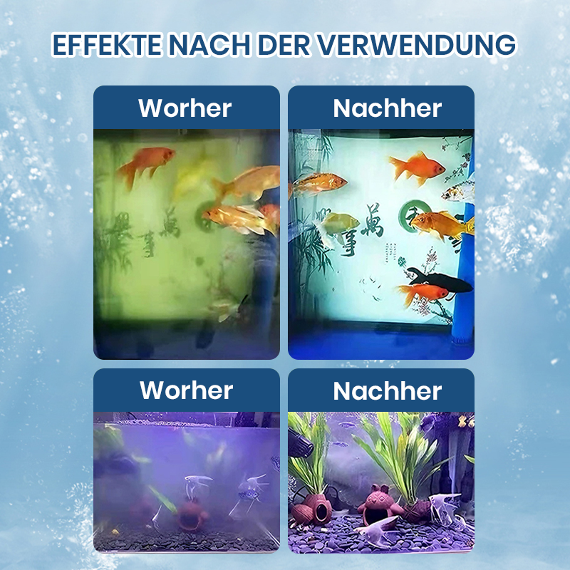 💥Heißer Verkauf 50% Rabatt♻️💧Leistungsstarke Wasserreinigungstablette für Aquarien