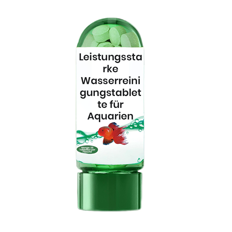 💥Heißer Verkauf 50% Rabatt♻️💧Leistungsstarke Wasserreinigungstablette für Aquarien
