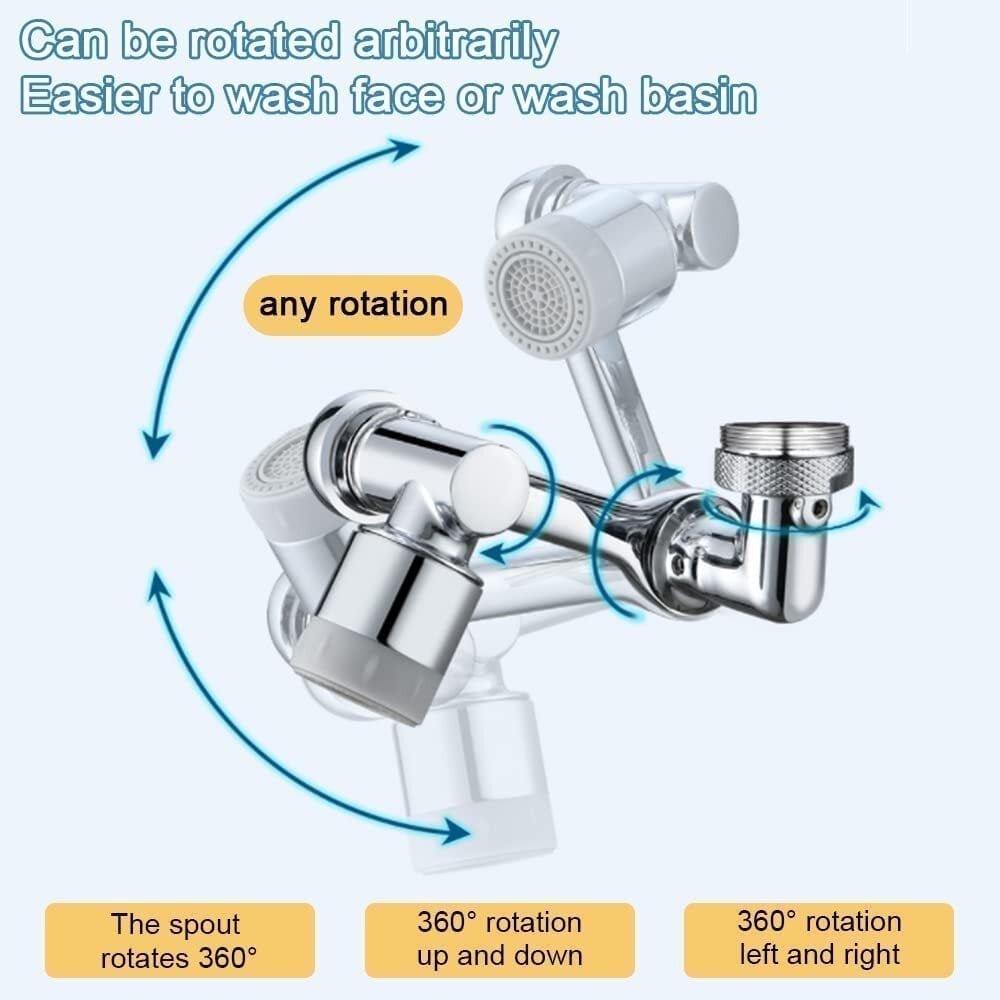 ⏳Begrenzte Zeit 50% Rabatt💥Wasserhahn mit rotierendem Roboterarm 1080° (Universalmodell)