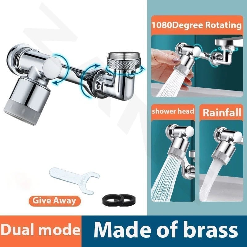 ⏳Begrenzte Zeit 50% Rabatt💥Wasserhahn mit rotierendem Roboterarm 1080° (Universalmodell)