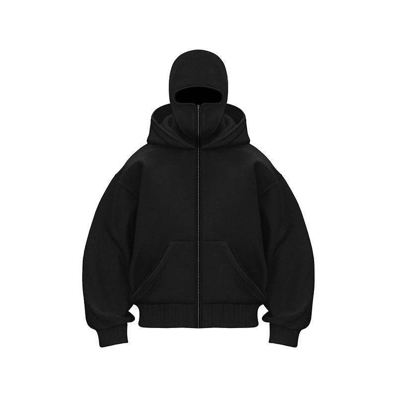 👁️🗨️Ninja-Kapuzenpullover mit Reißverschluss für Männer und Frauen