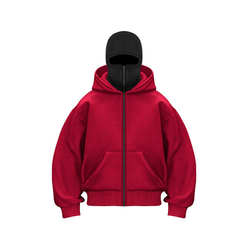👁️🗨️Ninja-Kapuzenpullover mit Reißverschluss für Männer und Frauen
