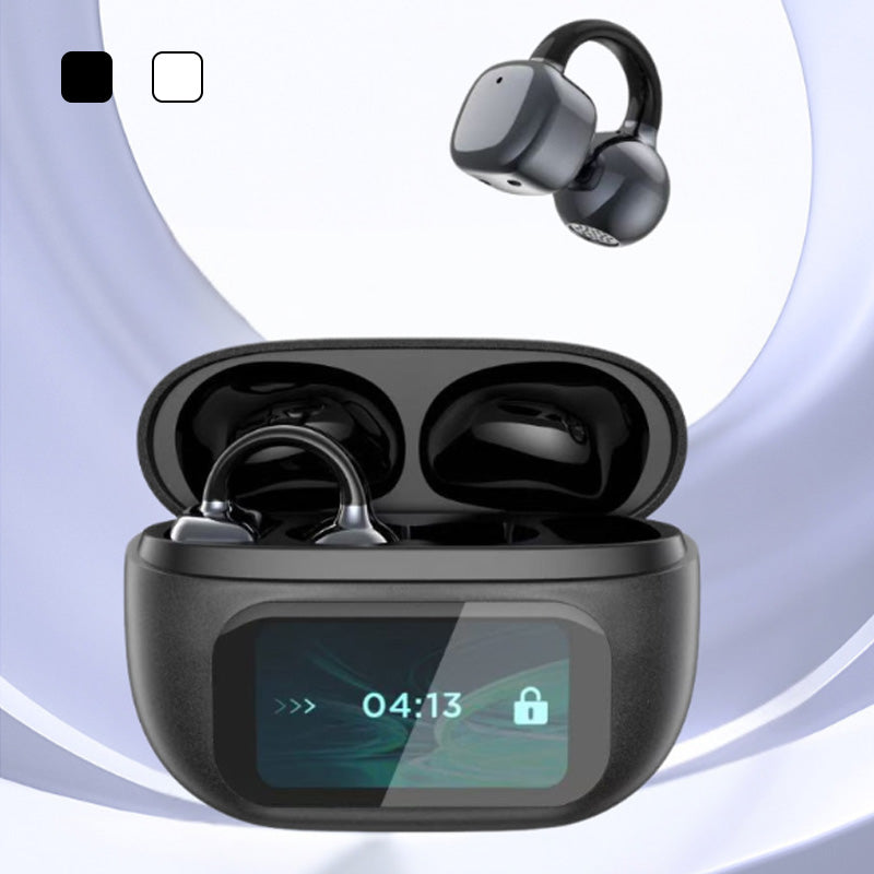 🔥Headset mit Ohrclip und intelligentem Farbbildschirm für intelligente Übersetzungen