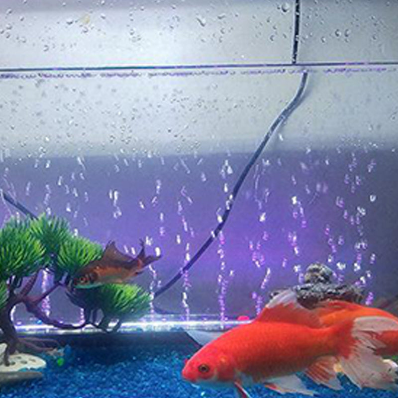 🐟LED Aquarium Buntes Luftblasenlicht