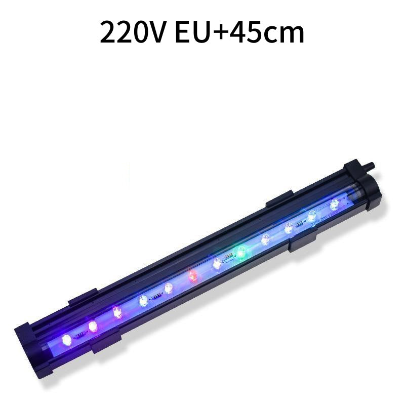 🐟LED Aquarium Buntes Luftblasenlicht