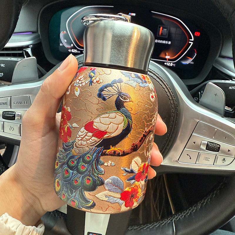 Stilvolle & tragbare isolierte Wasserflasche🔥