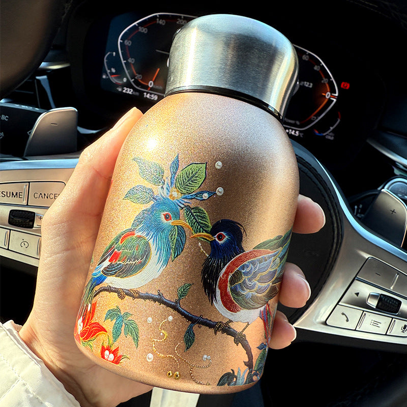 Stilvolle & tragbare isolierte Wasserflasche🔥