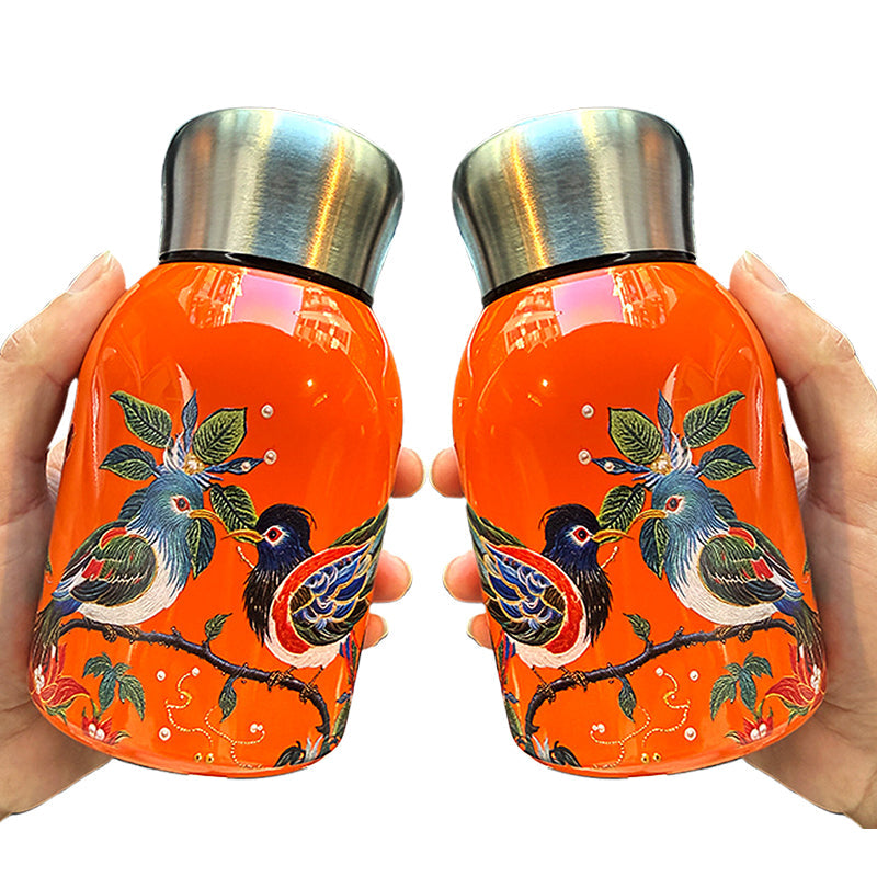 Stilvolle & tragbare isolierte Wasserflasche🔥