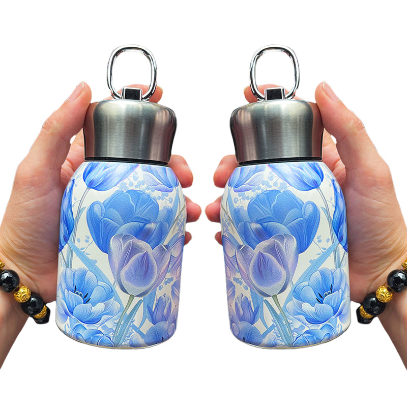 Stilvolle & tragbare isolierte Wasserflasche🔥