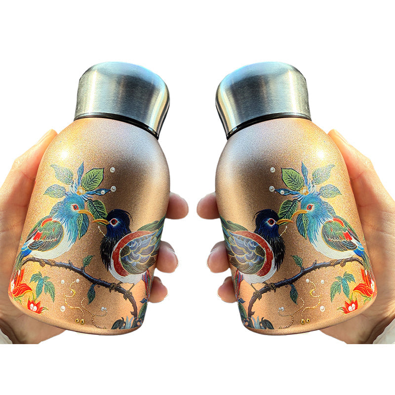 Stilvolle & tragbare isolierte Wasserflasche🔥