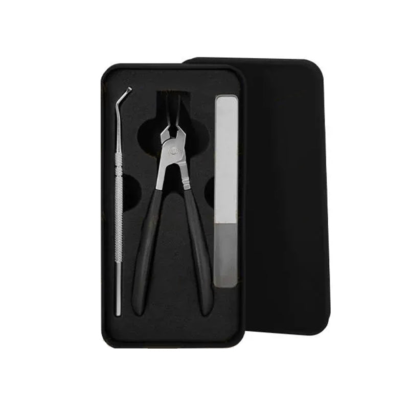 🔥2025 heißer Verkauf🔥Anti-Splash 25 ° Slant Edge Nagel Clipper 3-teiliges Set
