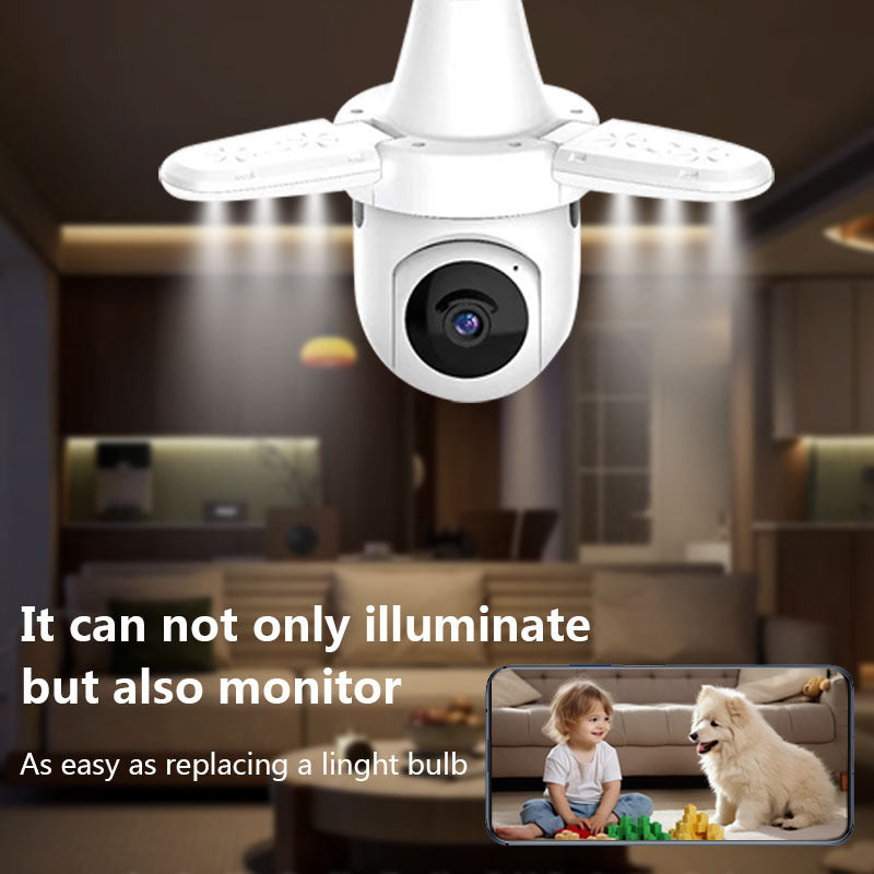 🔥Night Vision Wireless Light Bulb Security Cameras