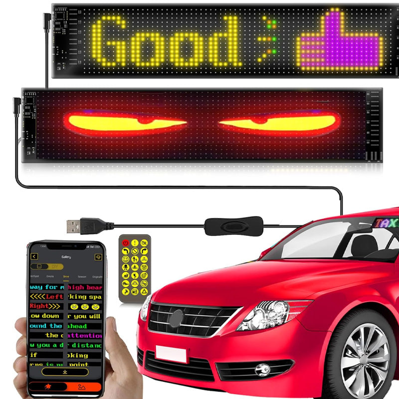 🏎️40% Rabatt in Bearbeitung 🛒LED Wasserdicht Intelligente Farbe Soft Screen