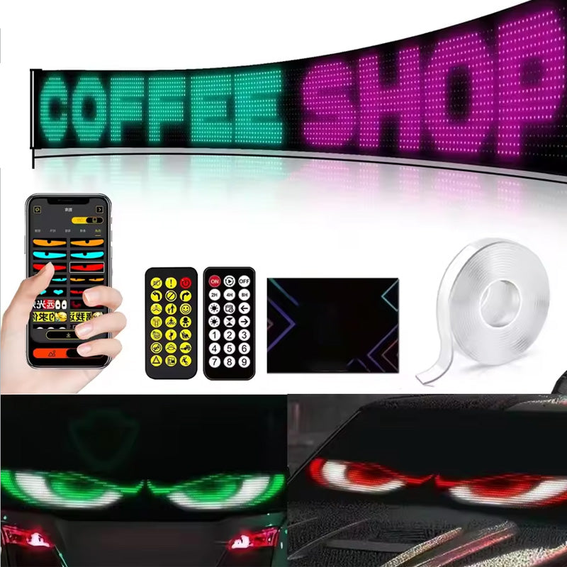🏎️40% Rabatt in Bearbeitung 🛒LED Wasserdicht Intelligente Farbe Soft Screen