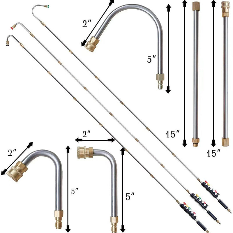 🔥 Hochdruckreiniger-Stab-Set mit 4000 PSI