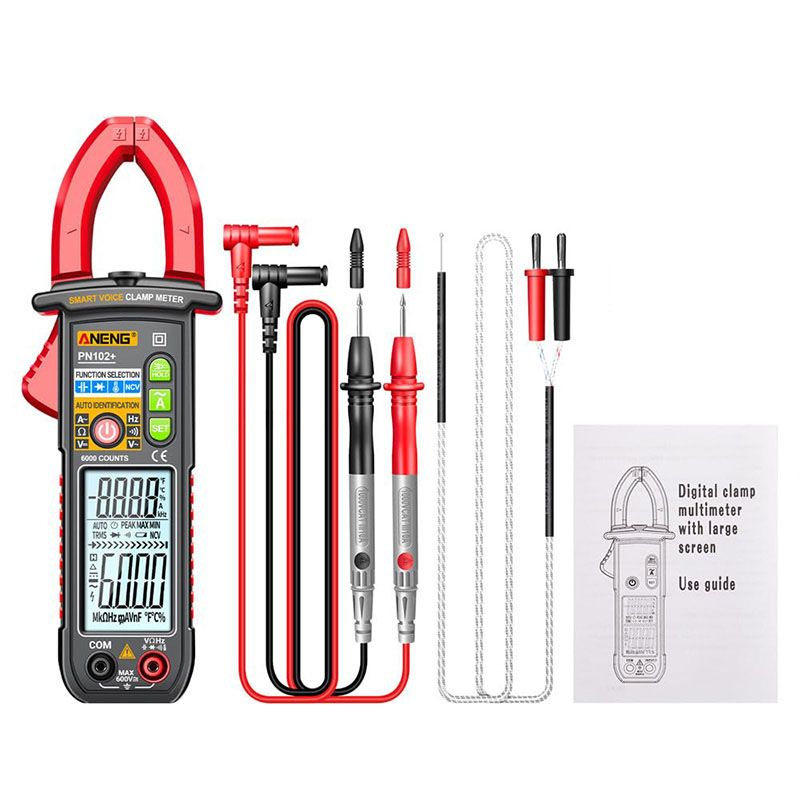 🔥Intelligentes sprachgesteuertes Klemm-Multimeter-Testgerät