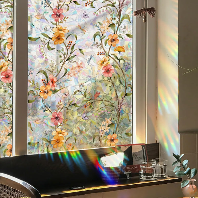 🔥Statischer gemusterter Fensteraufkleber
