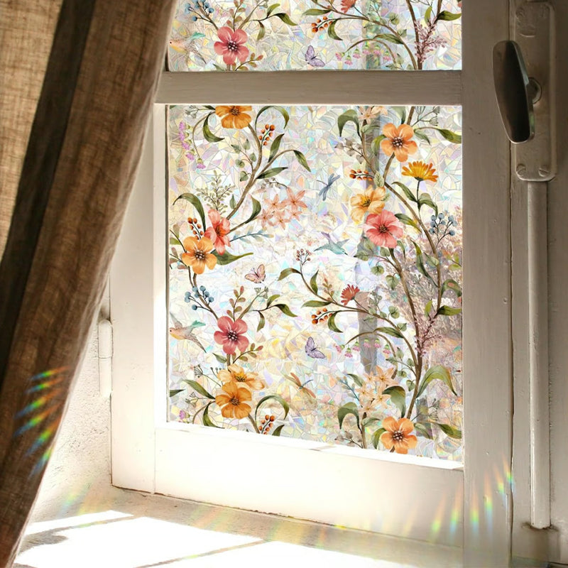 🔥Statischer gemusterter Fensteraufkleber