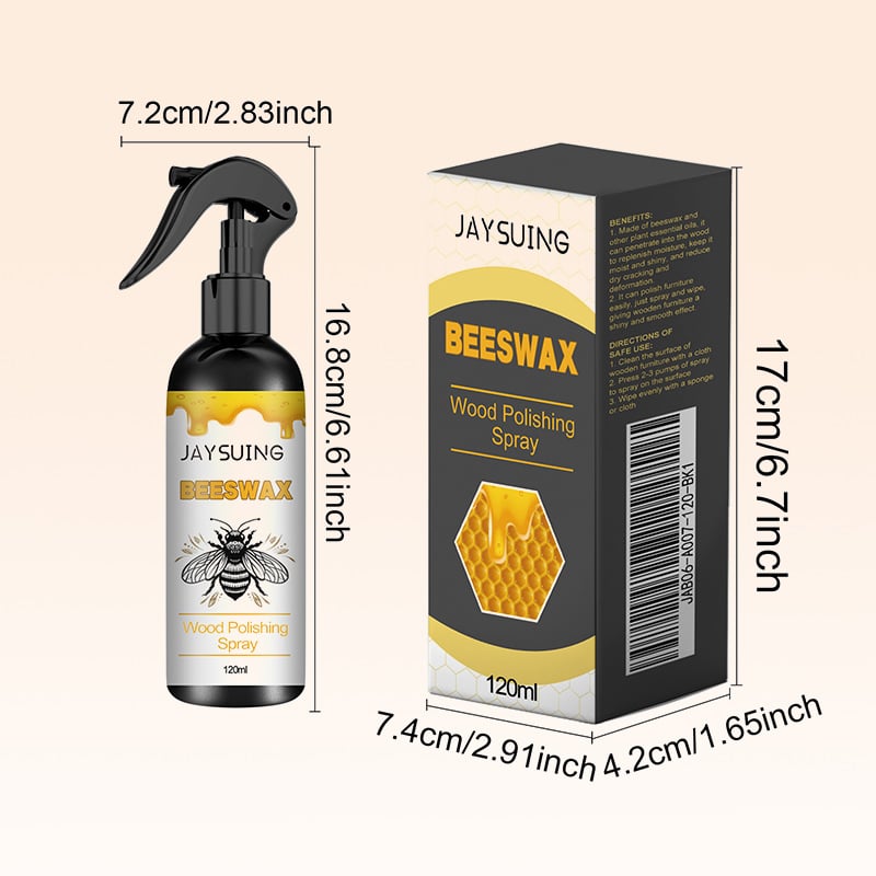 🔥Letzter Tag - 50% Rabatt ✨Natürliches Bienenwachs-Pflegespray & Restaurator