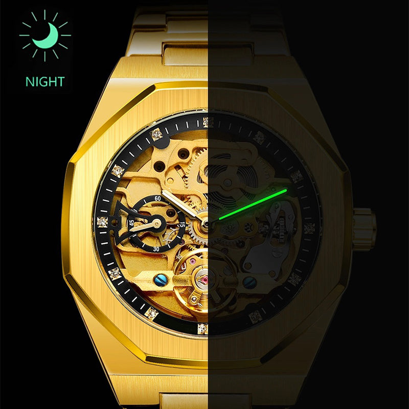 ⏳Zeitlich begrenztes Special⌛ Mechanische Luxus-Skelettuhr für Herren