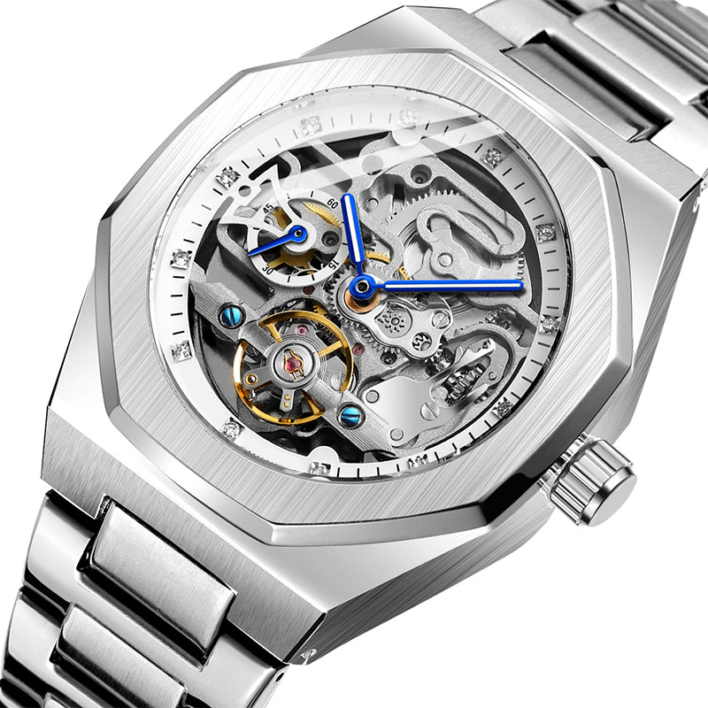 ⏳Zeitlich begrenztes Special⌛ Mechanische Luxus-Skelettuhr für Herren