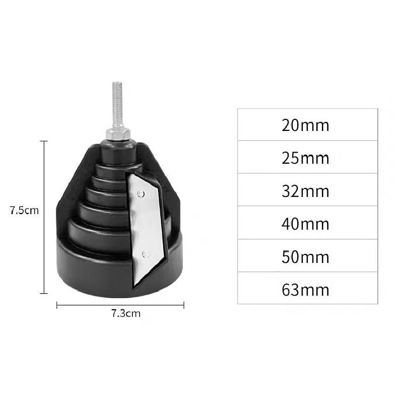 đ„PVC/PE-Rohr-Anfaswerkzeug (20â63 mm) â PrĂ€zises Anfasen fĂŒr saubere Rohrverbindungen
