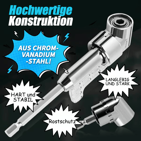 🔥Aktionspreis🔥🔧105-Grad-Winkelbohreradapter - Flexibler Adapter