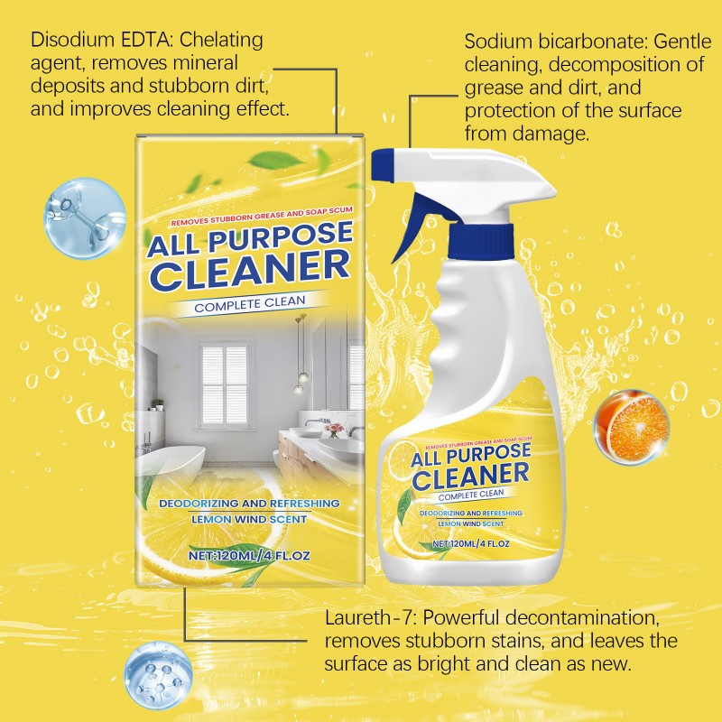 💥【LIMITIERTES ANGEBOT】🫧✨Kraftvolles Allzweck-Küchenreinigungsspray, desodorierend und erfrischend