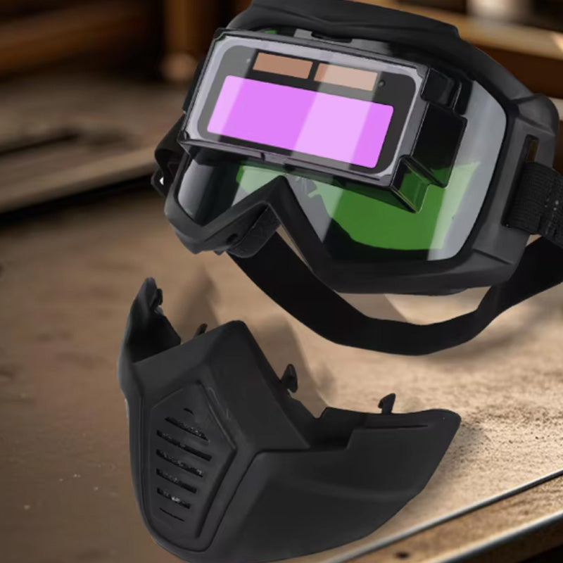 🔥2025 Neue Aufrüstung🔥Automatisch abdunkelnder Schweißhelm für Augenschutz🔥