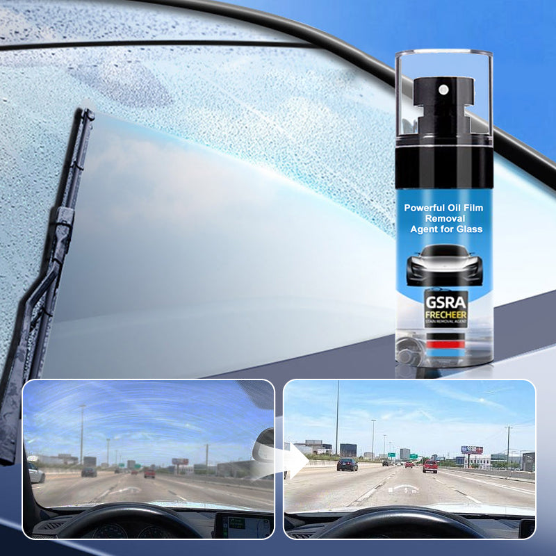 💥Kaufe 2 und bekomme 3 gratis - 💦🚘Kräftiges Ölfilm-Entfernungsmittel für Glas