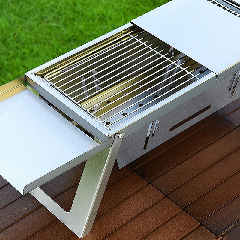 🔥🔥Klappbarer Edelstahl-Grill für draußen