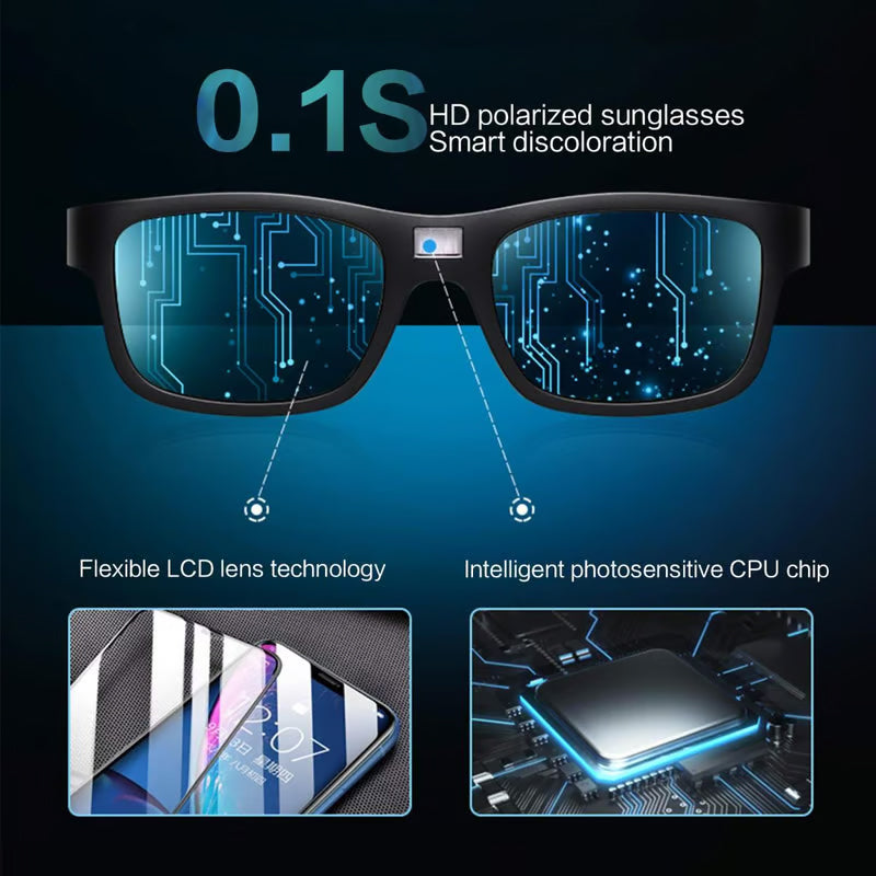 đ„Klassische Smart Photochromic Polarized Sonnenbrille