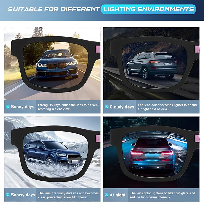 đ„Klassische Smart Photochromic Polarized Sonnenbrille