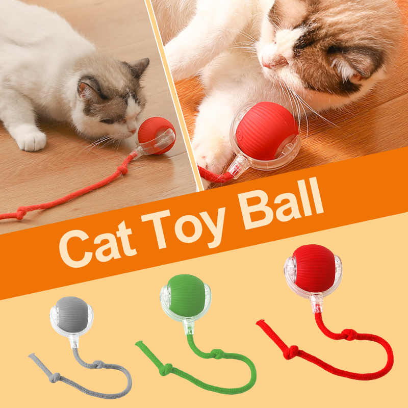 🔥Intelligent Chirping Rolling Interactive Cat Toy Ball