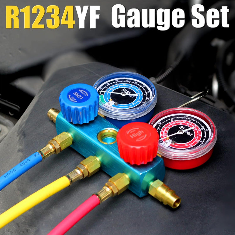🔥3 Way R134/R22/R410 AC Gauges💥💥Befristetes Angebot: 50% Rabatt auf Bestellungen