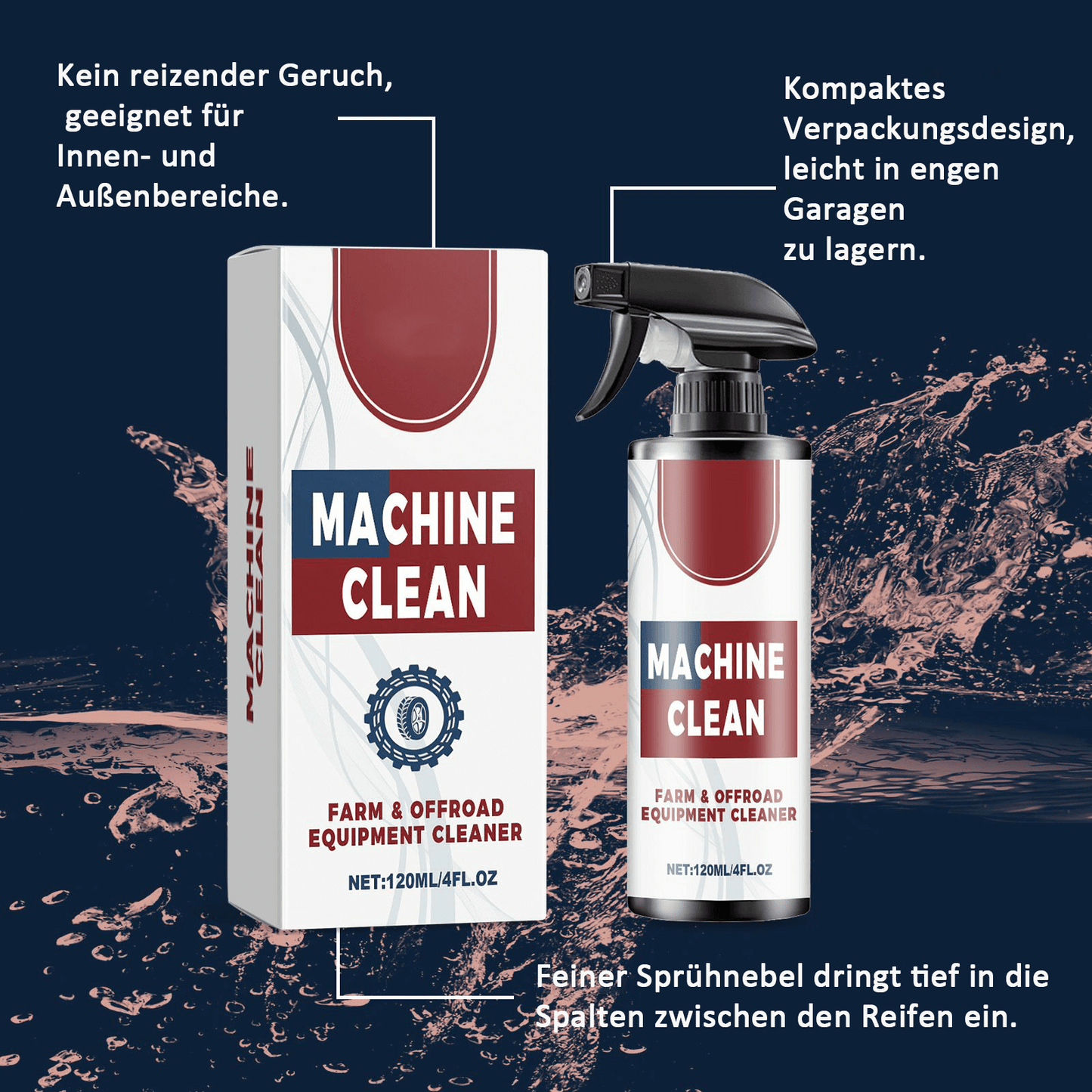 ✨Kaufen Sie mehr und erhalten Sie mehr Rabatte 🔥Nicht-korrosiver Mehrzweckreiniger
