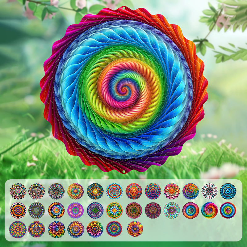 đ„HĂ€ngender Windspinner fĂŒr drinnen und drauĂen