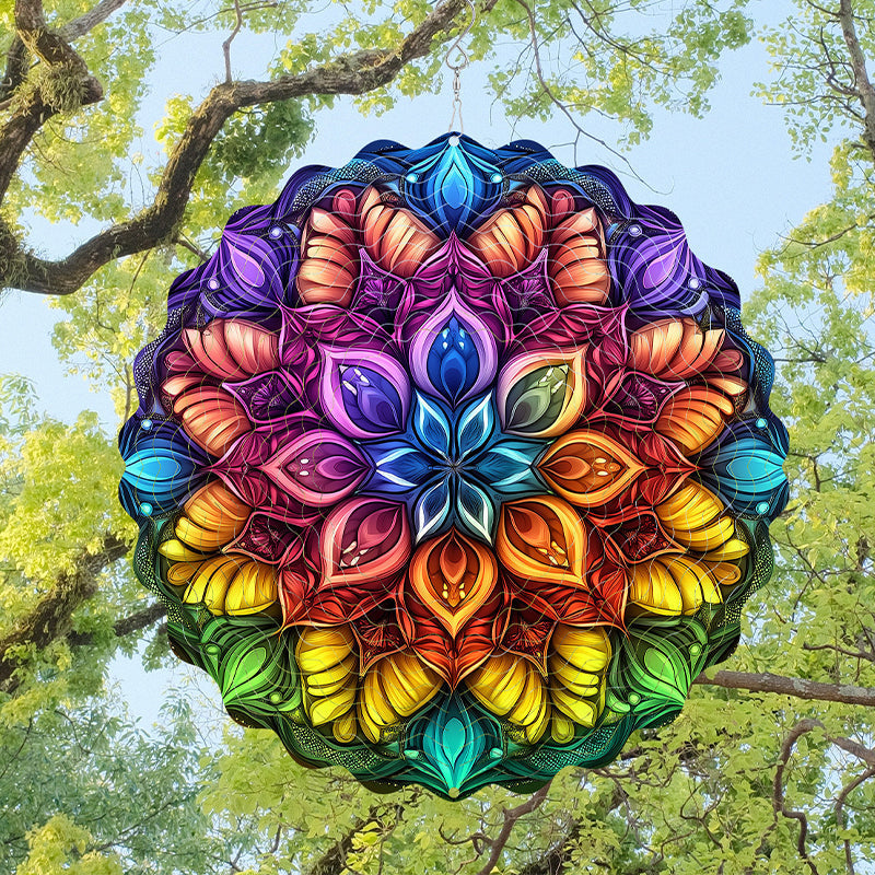 đ„HĂ€ngender Windspinner fĂŒr drinnen und drauĂen