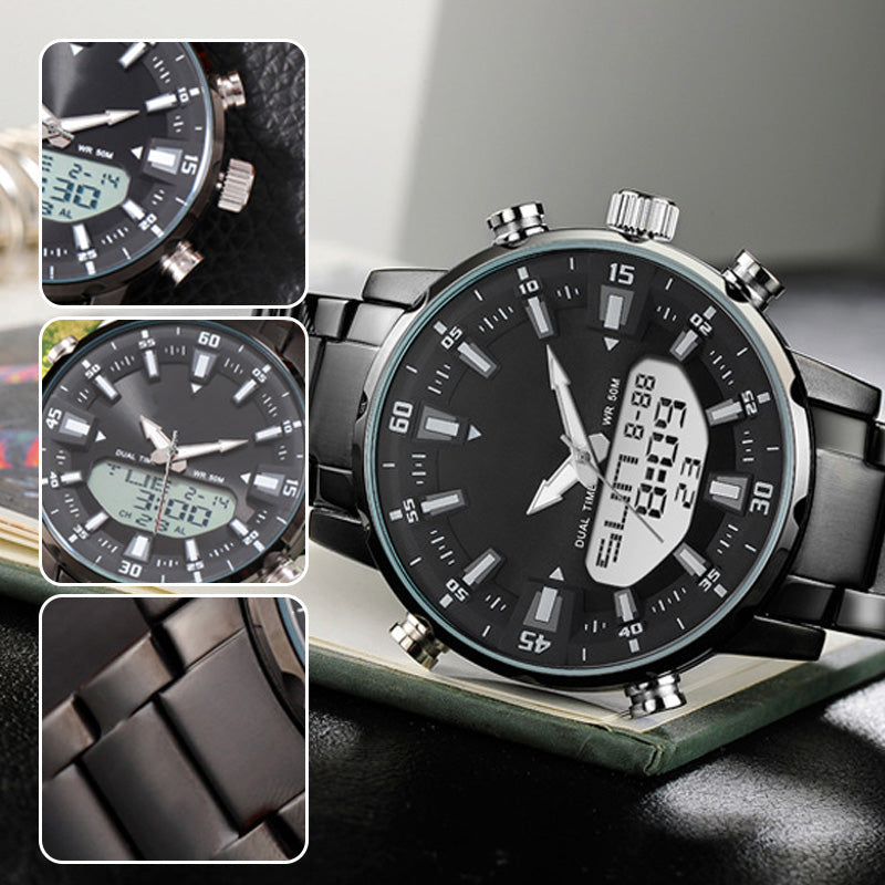 🔥LED-Quartz-Uhr für Herrenmode