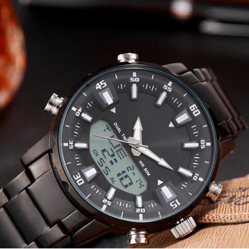 🔥LED-Quartz-Uhr für Herrenmode