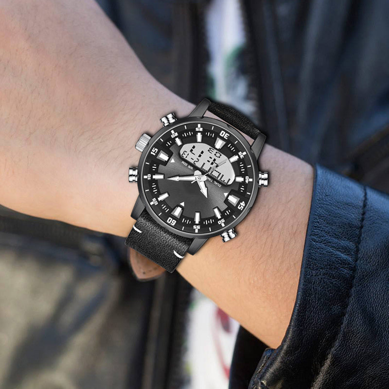 🔥LED-Quartz-Uhr für Herrenmode