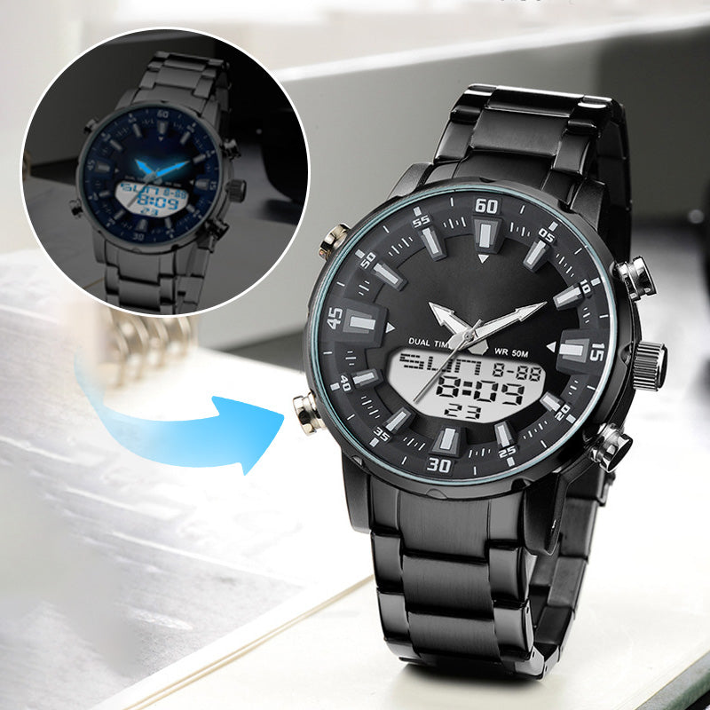 🔥LED-Quartz-Uhr für Herrenmode