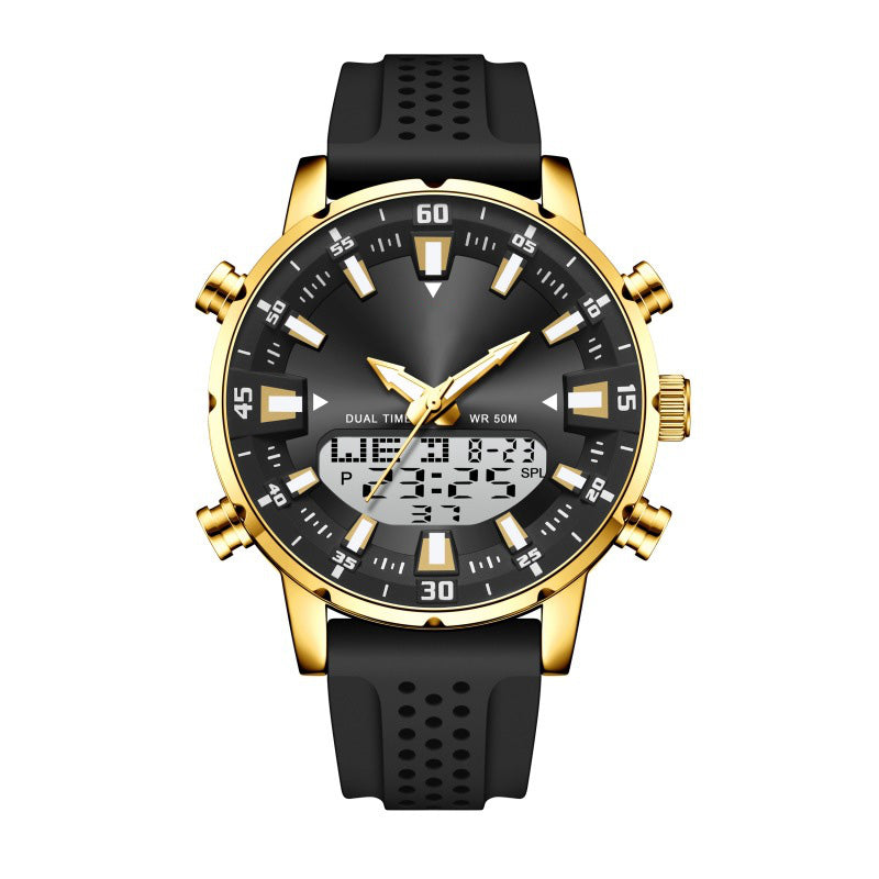 🔥LED-Quartz-Uhr für Herrenmode