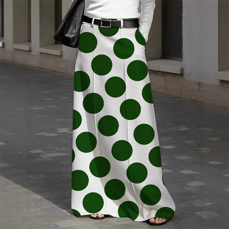 🔥Fließender Chiffon Damen Retro Maxirock - Romantischer und eleganter Stil
